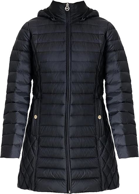 michael kors black down parka with hood|Amazon.com: Michael Kors Parka.